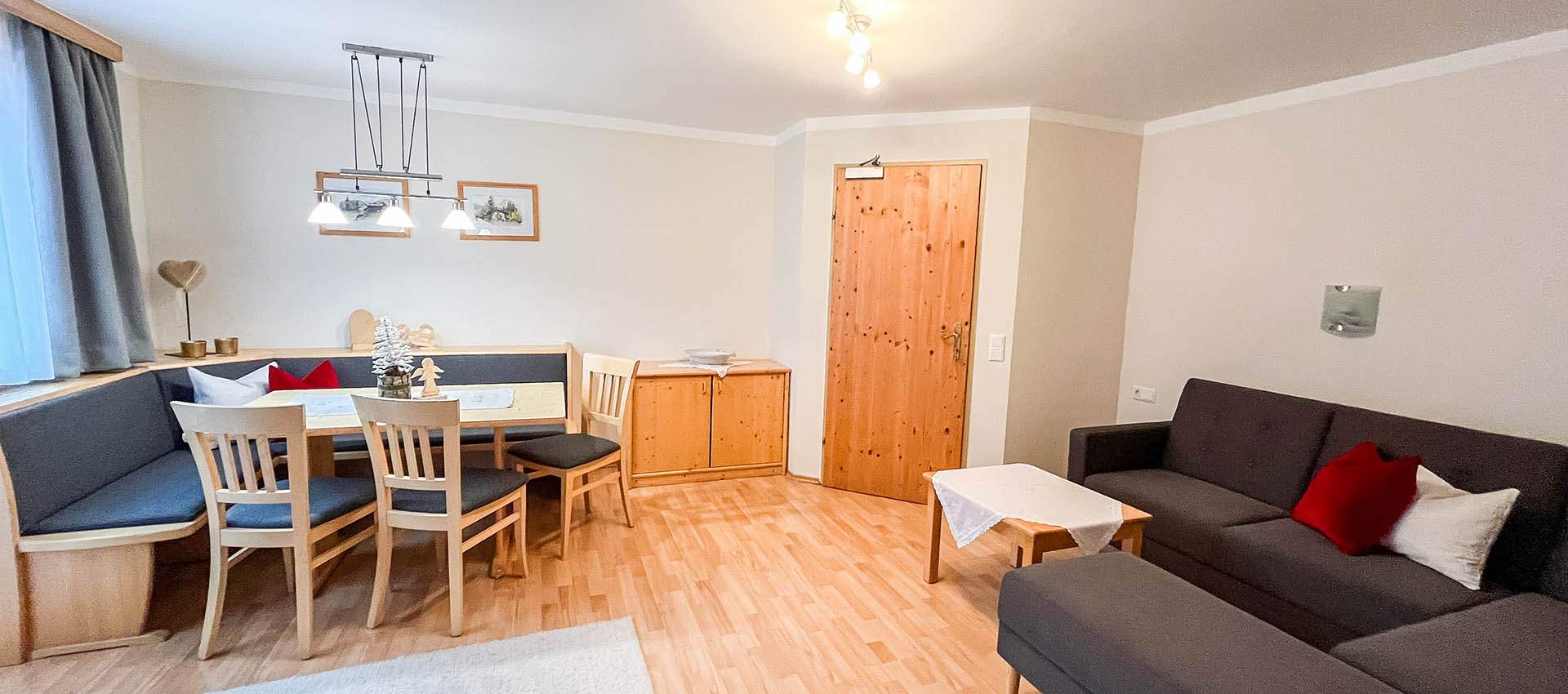 Wohnbereich - Appartement mit Frühstück in Filzmoos - Bauernhofurlaub Mittersteghof