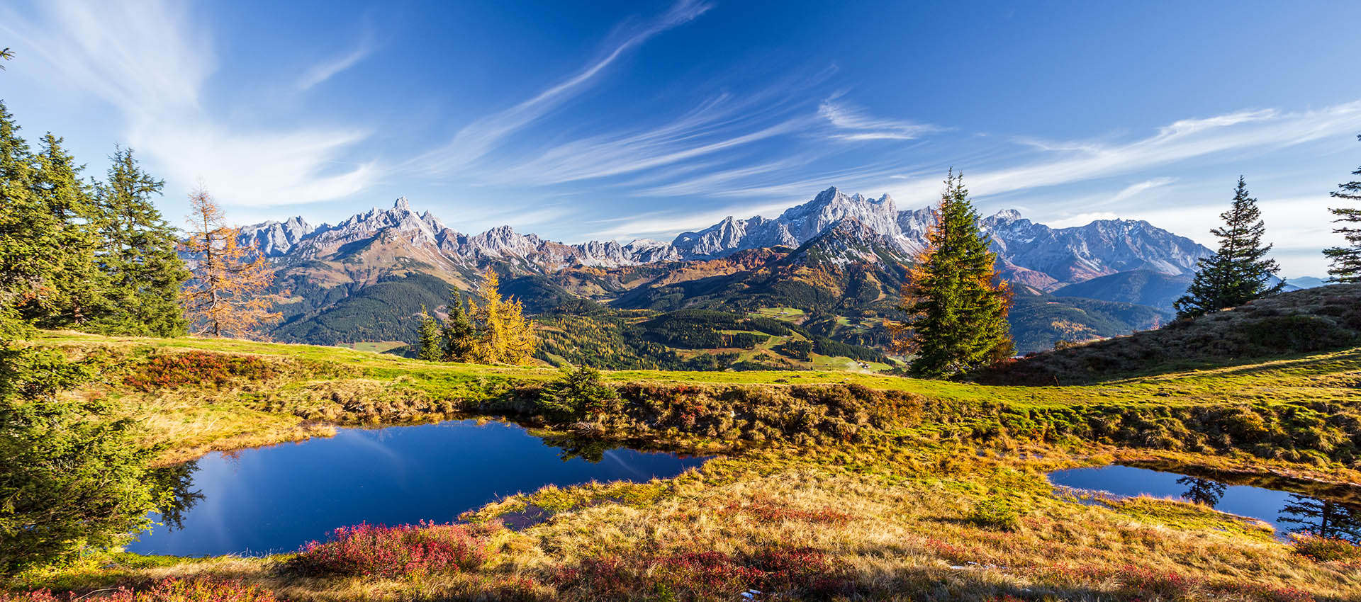 Herbst am Rossbrand, Salzburger Land - Bio-Bauernhof Mittersteghof
