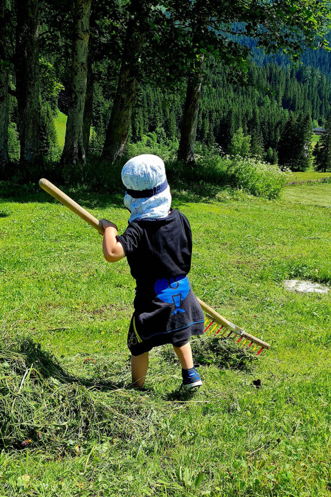 Kinder am Bauernhofurlaub Mittersteghof Filzmoos, Salzburger Land