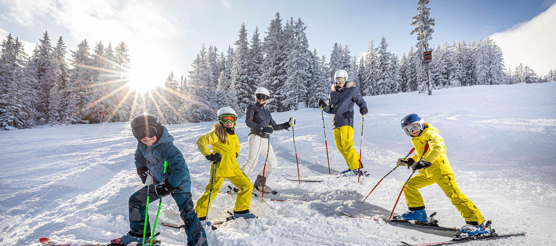 Skifahren in Filzmoos, Salzburger Land - Bio Bauernhof Mittersteghof