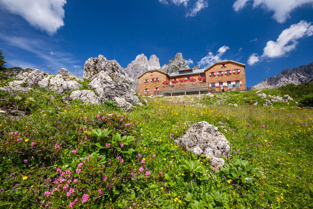 Hüttenwandern in Filzmoos - Bauernhofurlaub Mittersteghof im Salzburger Land, Österreich